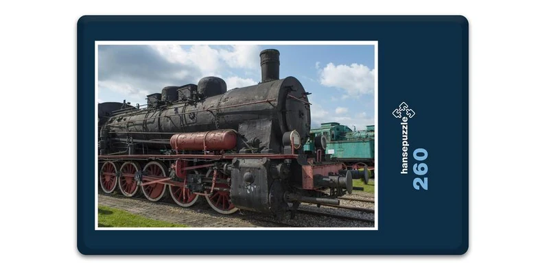 17653 Fortbewegung - Dampf-Lokomotive Puzzle