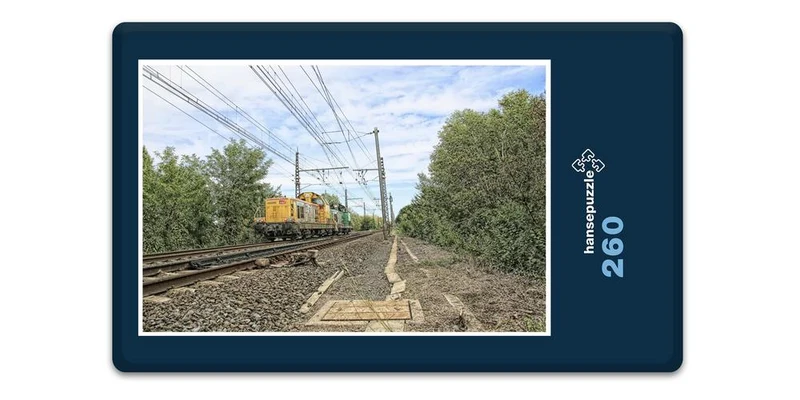 17655 Fortbewegung - Eisenbahn Puzzle