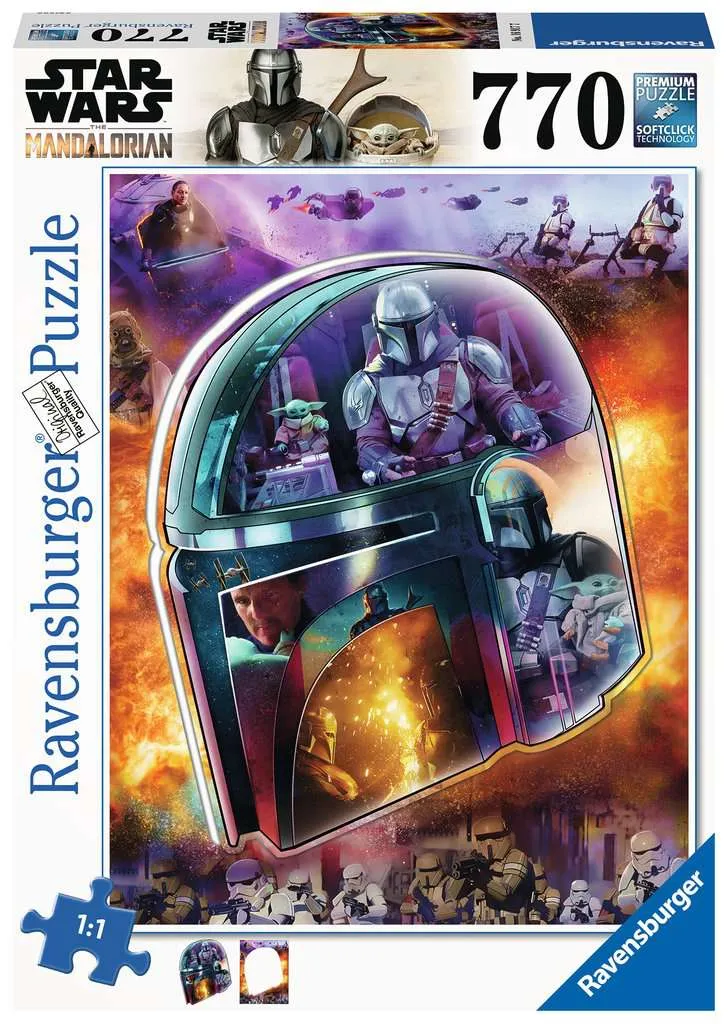 DMG Ravensburger The Mandalorian Helmet (770 pcs) (DAMAGED BOX)