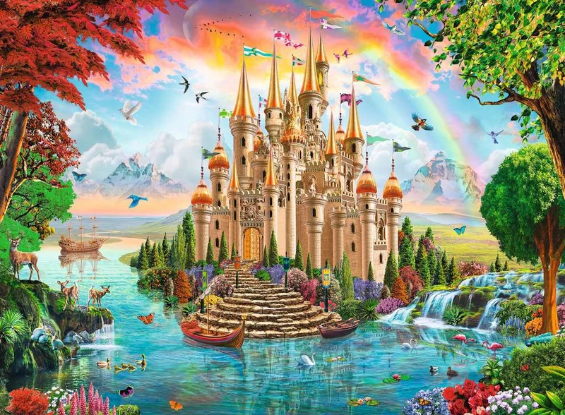 DMG Ravensburger Rainbow Castle (100 XXL pcs) (DAMAGED BOX)