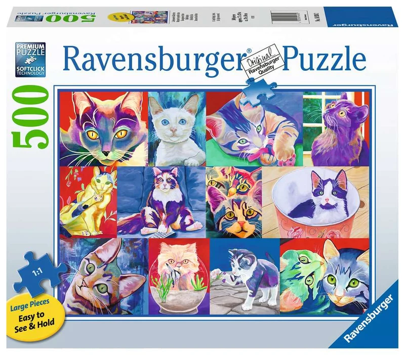 Ravensburger Hello Kitty Cat (500 Large)
