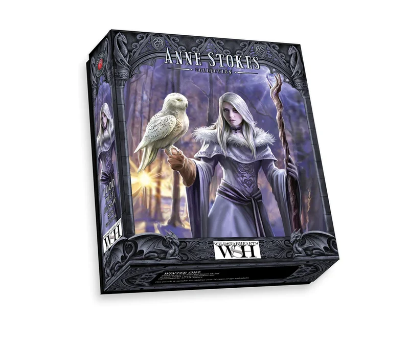Anne Stokes - Winter Owl