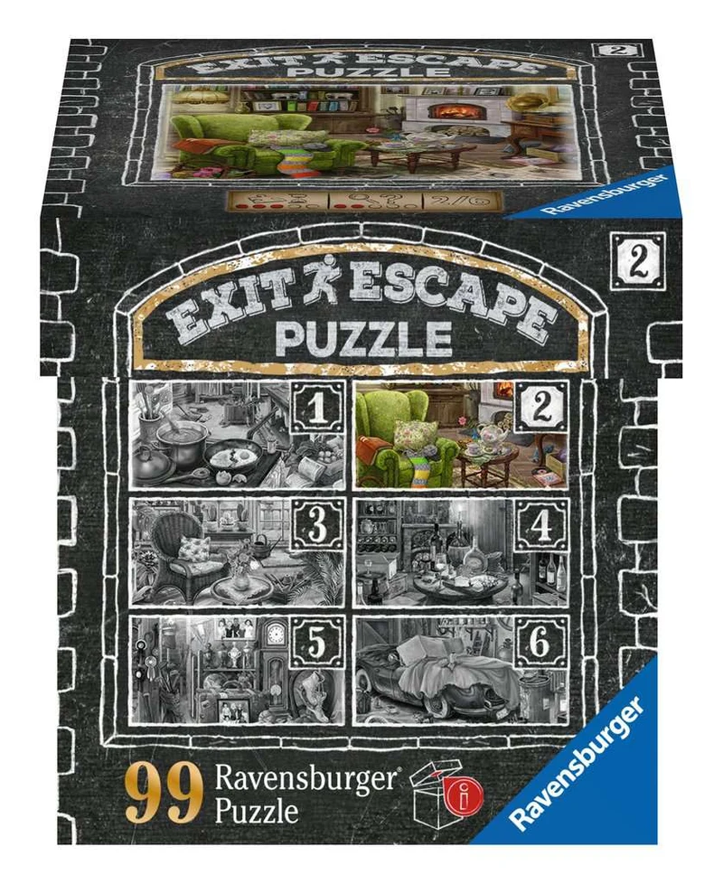 Ravensburger Escape #2: The Living Room (99pcs)