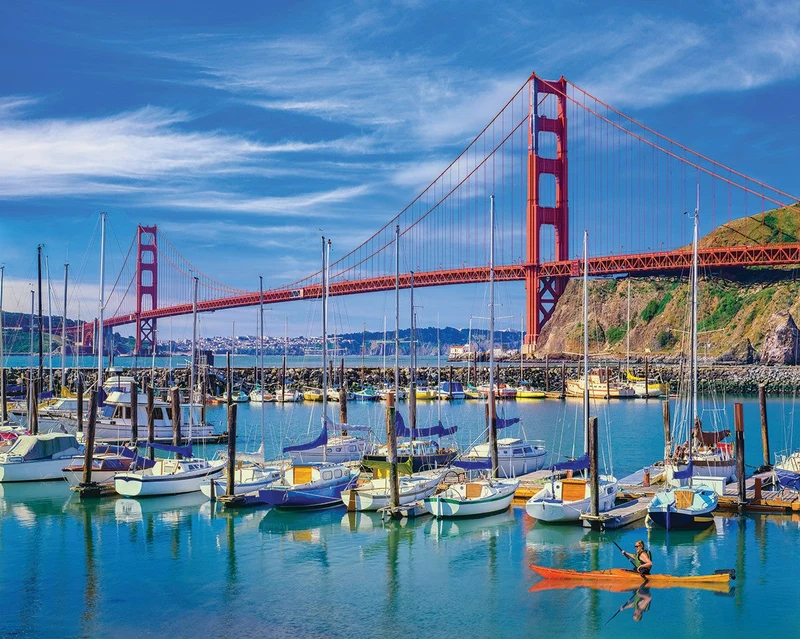 PFG Golden Gate Bridge (Usagé/Used - PUZZLES FOR GOOD)