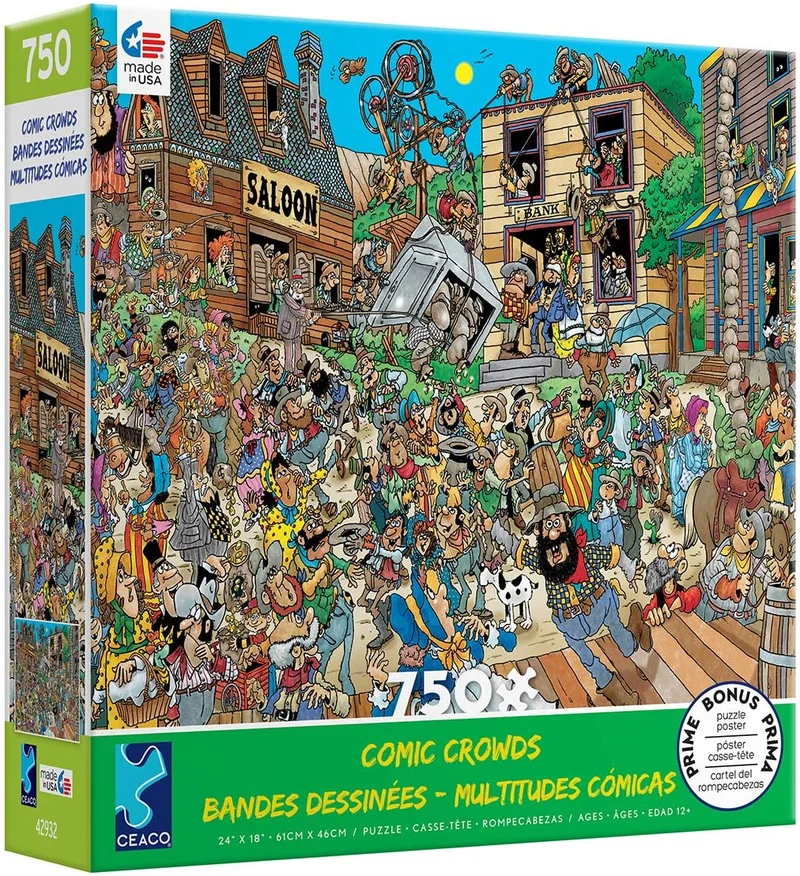 Comic Crowds: Ol' West (750pcs)
