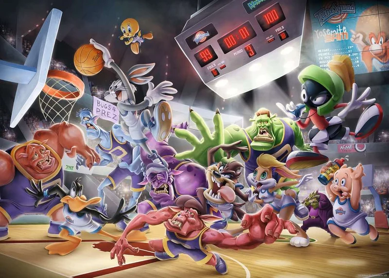 Ravensburger Space Jam: Final Dunk (1000pcs)