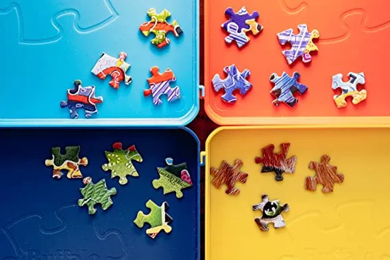 Buffalo Puzzle Sorting Trays with Lid