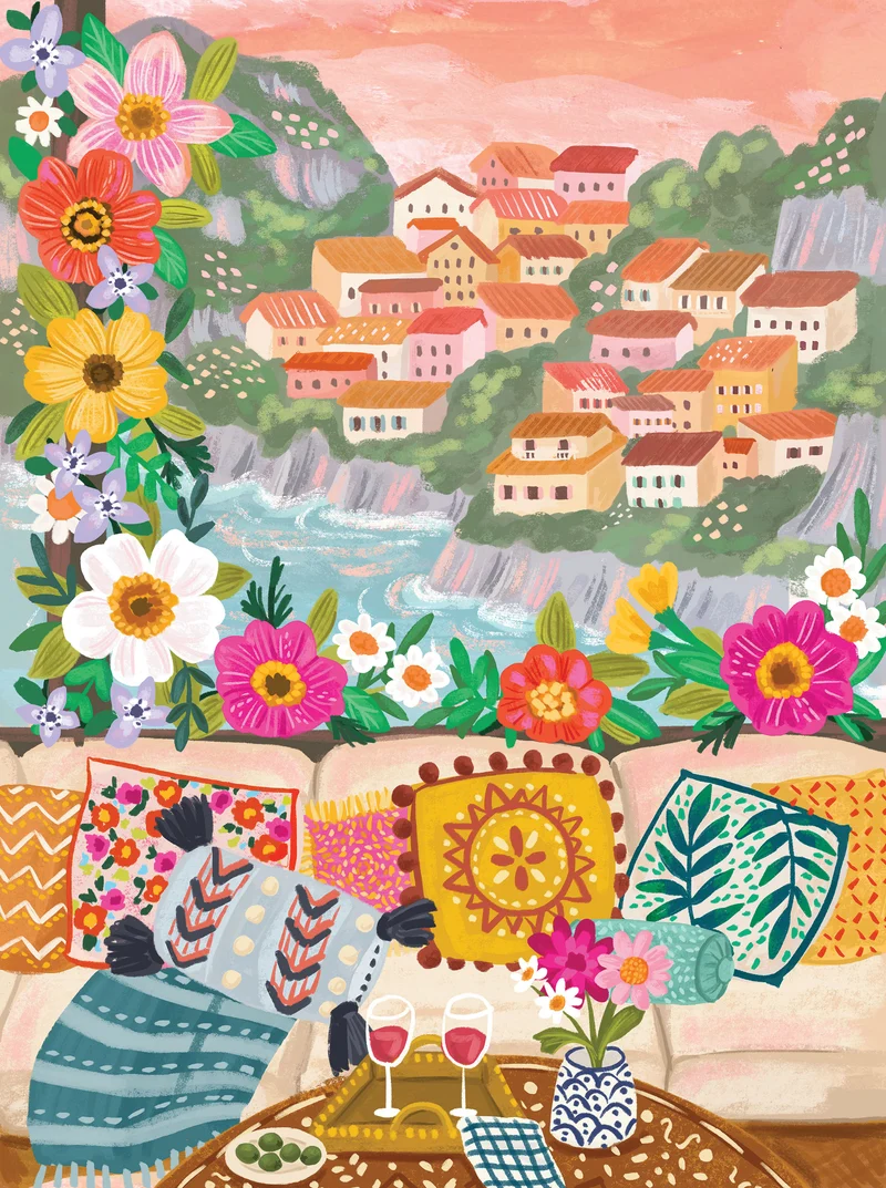 Peaceful Mind - Vacation Spot, Olivia Gibbs (1000pcs)