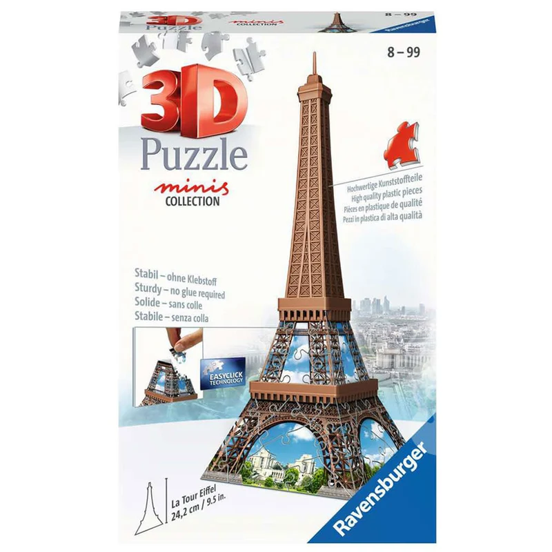 Ravensburger Mini - Eiffel Tower (54pcs) (3D puzzle)