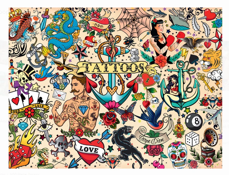 DMG Tattoopalooza (1500pcs) (DAMAGED BOX)