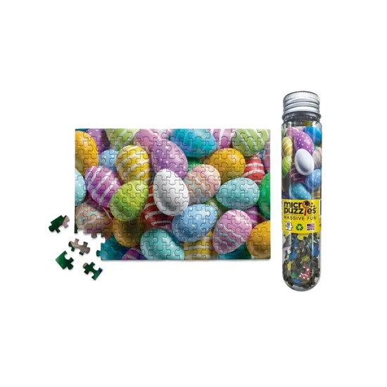 Easter - Colored Eggs - Mini Puzzle