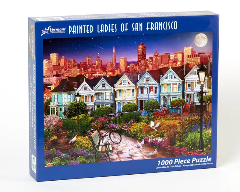 PFG Painted Ladies of San Francisco (Usage/Used - PUZZLES FOR GOOD)