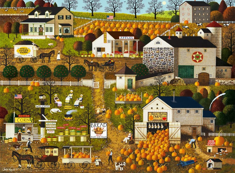 Bread & Butter Farms , Charles Wysocki (1000pcs)