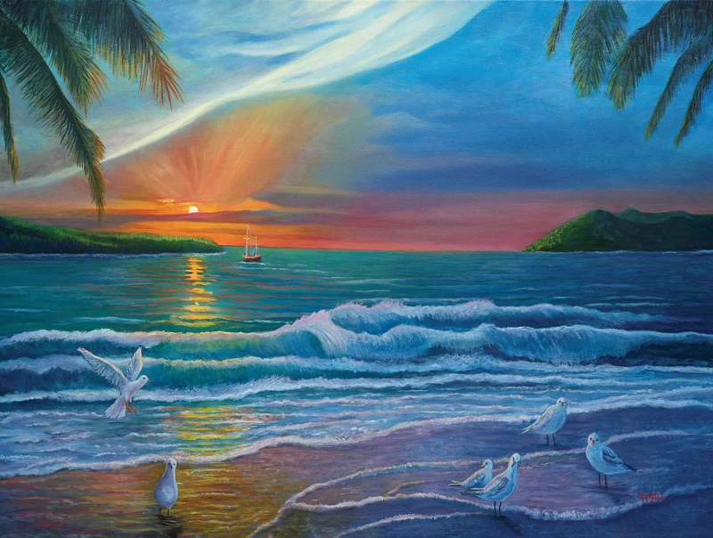Seaside Collection - Evening Romance (550pcs)