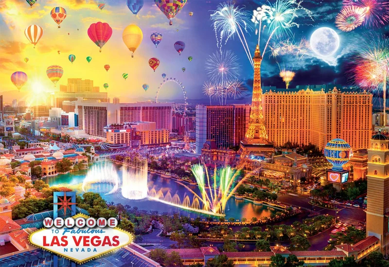 DMG Fabulous Las Vegas (2000pcs) (DAMAGED BOX)