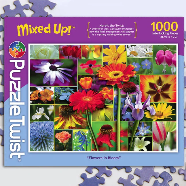Flowers in Bloom - Mixed Up! (1000pcs)