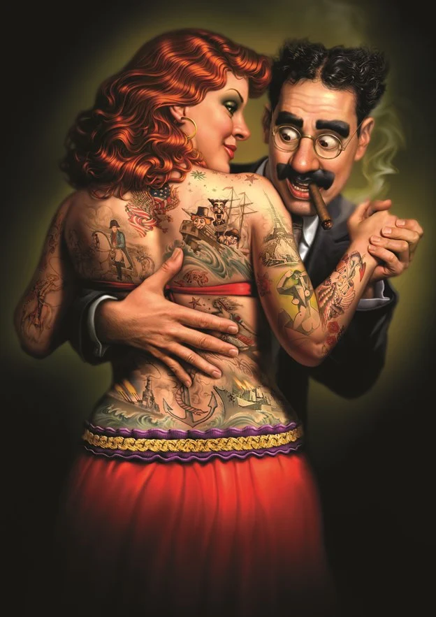 Lydia the Tattooed Lady – Mark Fredrickson Special Edition (1000pcs)
