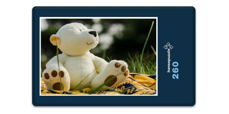 17752 Tierwelt - Teddy im Urlaub Puzzle