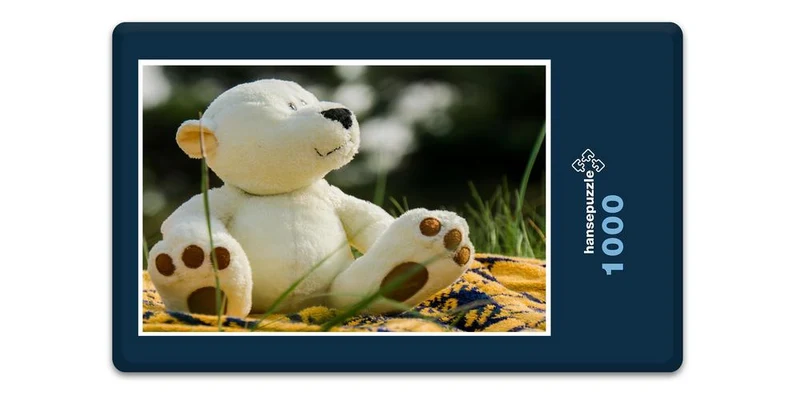 17752 Tierwelt - Teddy im Urlaub Puzzle