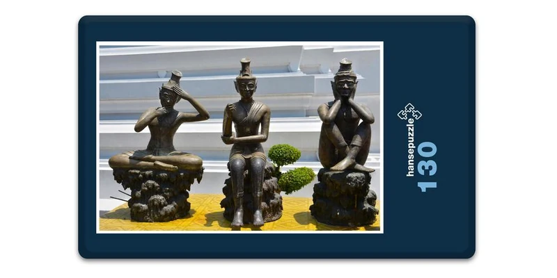 17754 Wissenschaft - Thai-Yoga-Statuen Puzzle