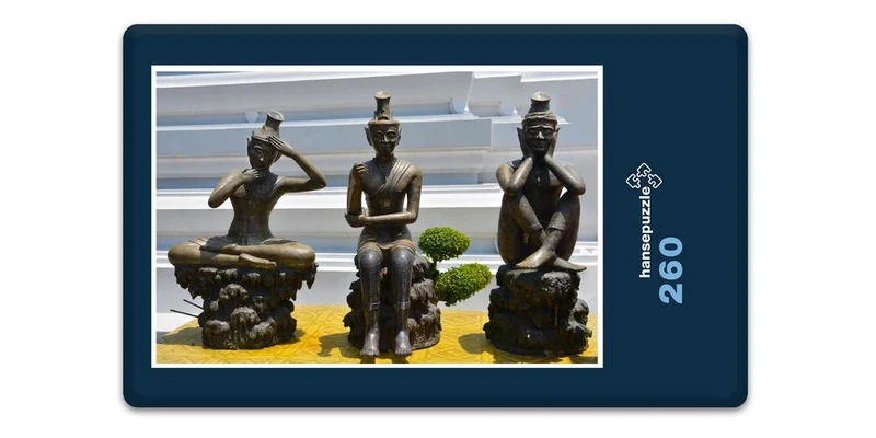 17754 Wissenschaft - Thai-Yoga-Statuen Puzzle