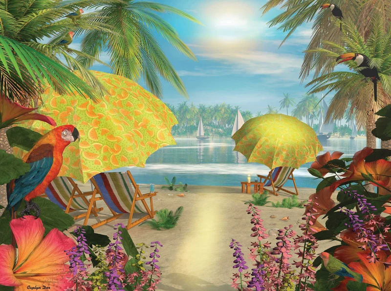 Camping Collection - Tropical Delight, Caplyn Dor (1000pcs)