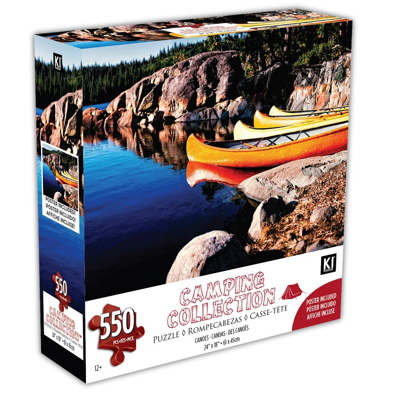 DMG Canoes (550pcs) (DAMAGED BOX)
