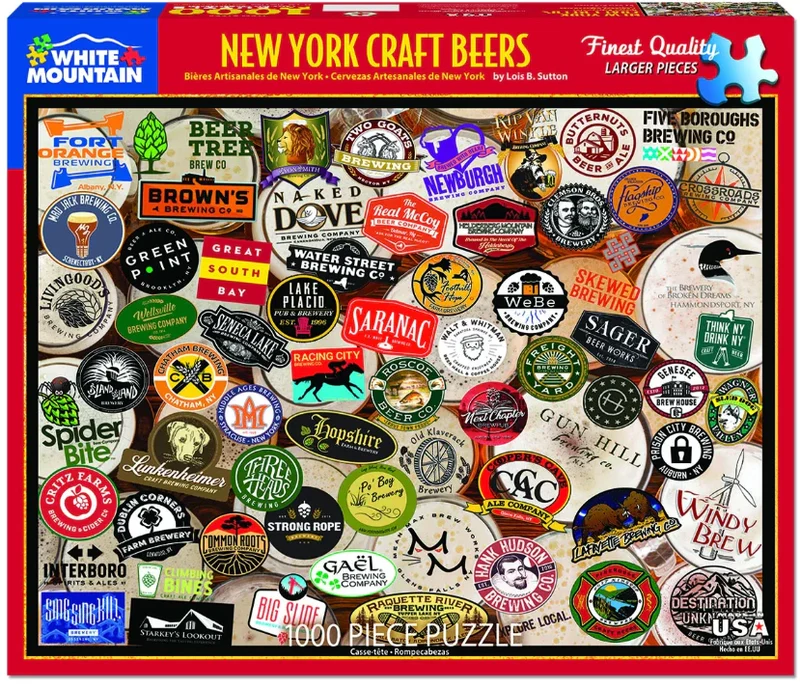 PFG New York Craft Beers, Lois B. Sutton (Usage/Used - PUZZLES FOR GOOD)