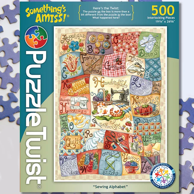 Sewing Alphabet - Something's Amiss (500pcs)