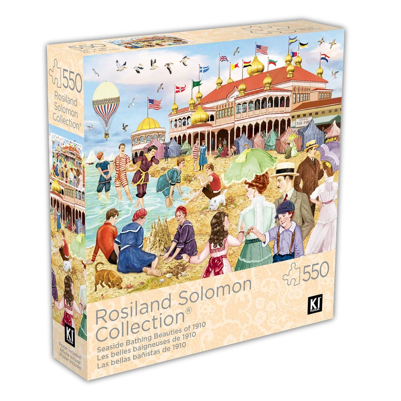 Seaside Bathing Beauties of 1910, Rosiland Solomon (550pcs)