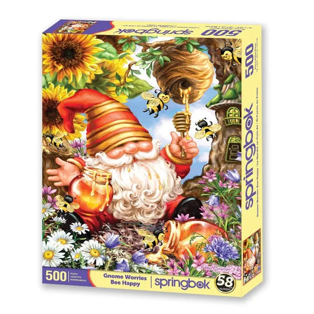 DMG Gnome Worries, Bee Happy (500pcs) (DAMAGED BOX)