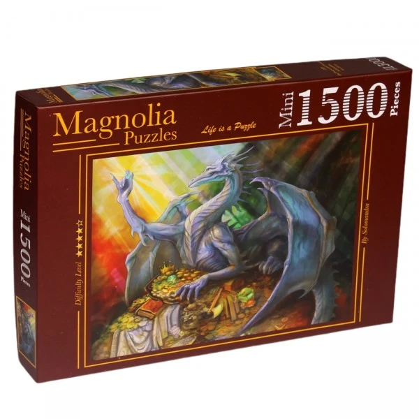 Blue Dragon and Treasure (1500pcs)