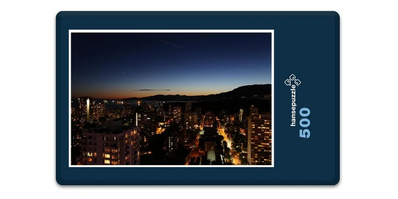 17694 Orte - Stadt Puzzle