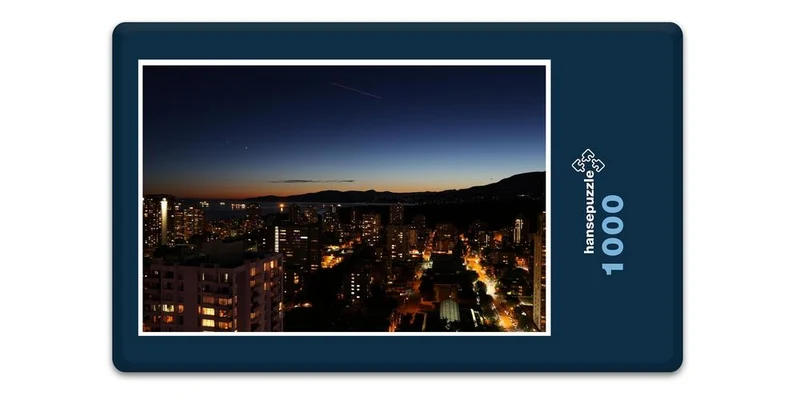 17694 Orte - Stadt Puzzle
