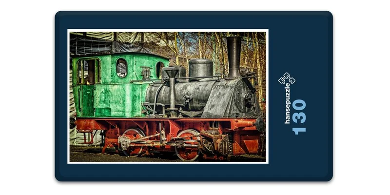 17668 Fortbewegung - Dampf-Lokomotive Puzzle