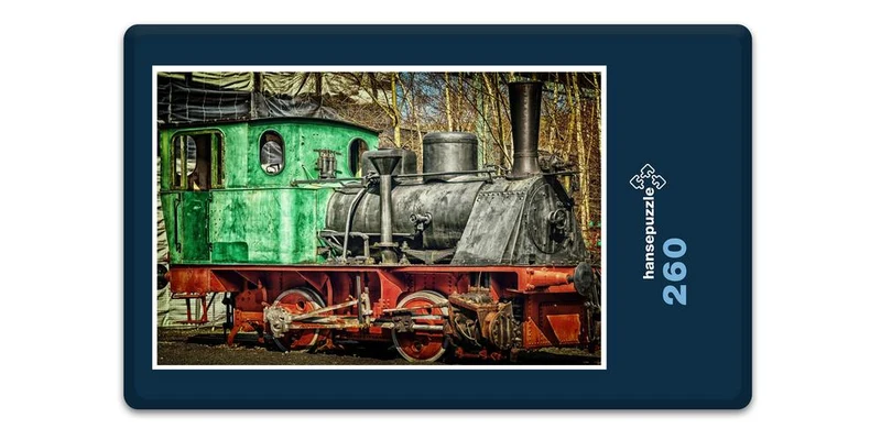 17668 Fortbewegung - Dampf-Lokomotive Puzzle