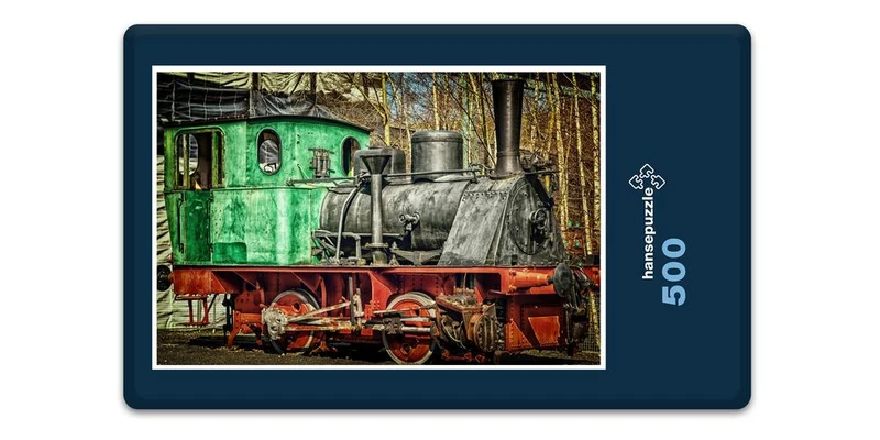 17668 Fortbewegung - Dampf-Lokomotive Puzzle