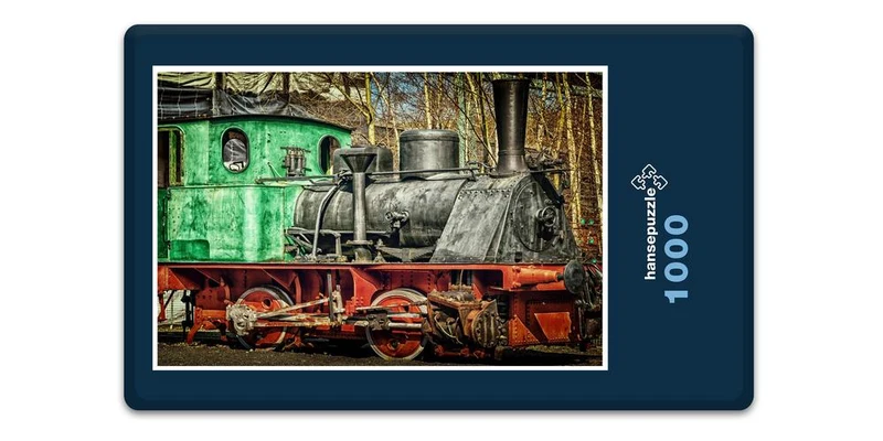 17668 Fortbewegung - Dampf-Lokomotive Puzzle