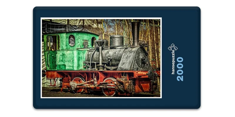 17668 Fortbewegung - Dampf-Lokomotive Puzzle