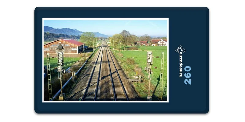 17673 Natur - Eisenbahn Puzzle