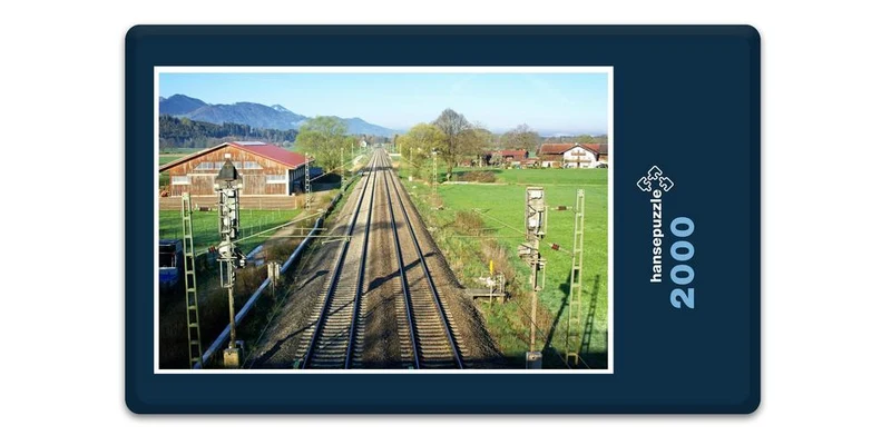 17673 Natur - Eisenbahn Puzzle
