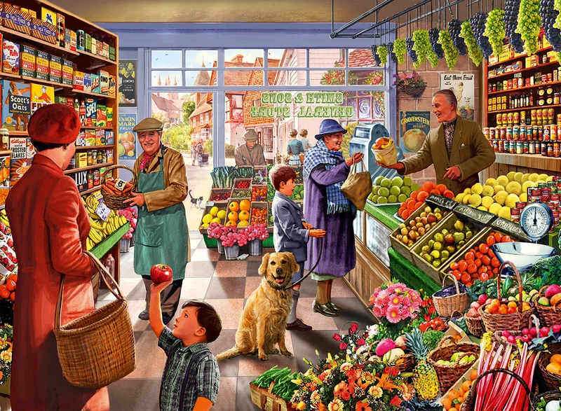 Village Greengrocer, Steve Crisp (3000pcs)