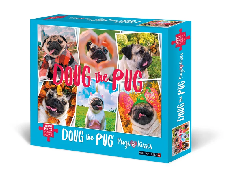 Doug The Pug: Pugs & Kisses (1000pcs)