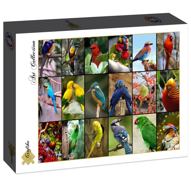 Collage - World's Most Beautiful Birds (1500pcs)