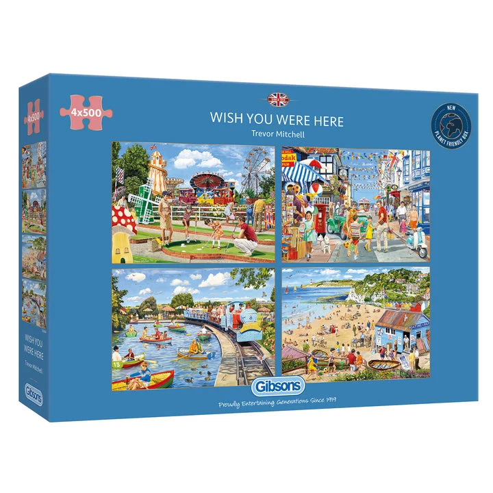 Wish You Were Here, Trevor Mitchell (4 x 500pcs)