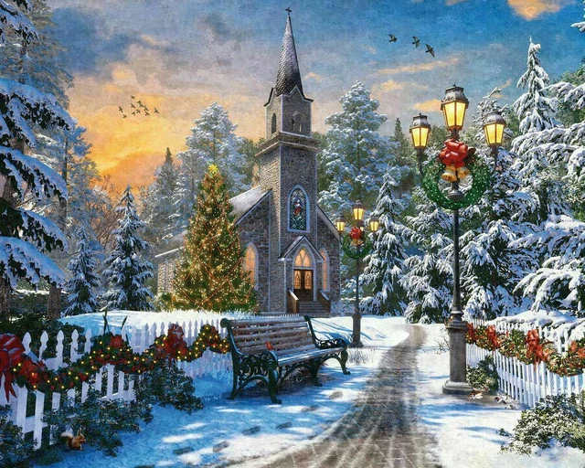 Holiday Church (1000pcs)