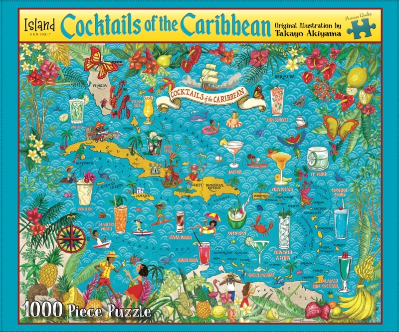 Cocktails of the Caribbean, Takayo Akiyama (1000pcs)