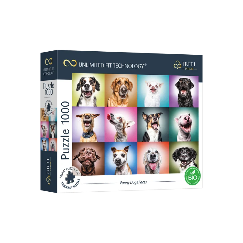 Funny Dogs Faces (1000pcs)