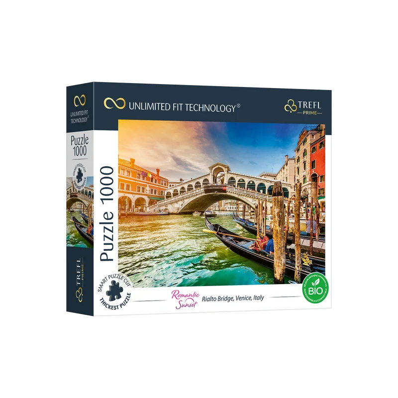 Romantic Sunset - Rialto Bridge, Venice, Italy (1000pcs)