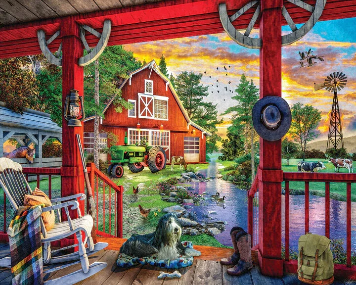 DMG Farm Porch, Dominic Davison (DAMAGED BOX)